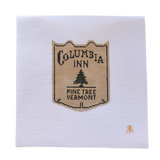 Columbia Inn Sign from Whtie Christmas Needlepoint Canvas