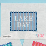 Lake Day Needlepoint Canvas