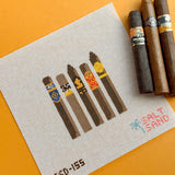 Cigar Lineup Needlepoint Canvas