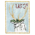 Vintage Stamp Series- Reindeer
